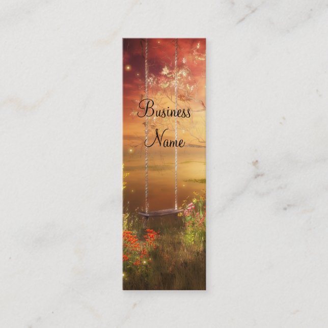 Cartão de visita Swing Fireflies Woodlands Skinny (Frente)