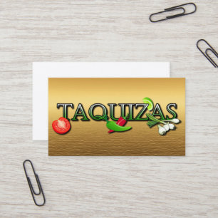 Cartão De Visita Tacaizás