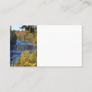 Cartão De Visita Tahquomenon Falls, Michigan