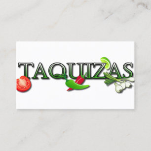 Cartão De Visita Taquizas