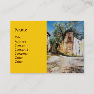 Cartão De Visita TARDE, RIMAGGIO / Toscana