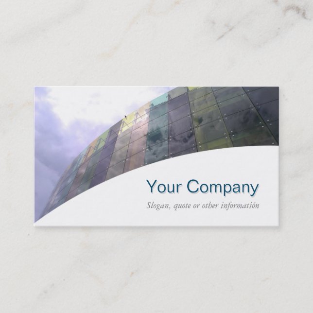 Cartão De Visita Tarjeta comercial Profesional Cristal (Frente)