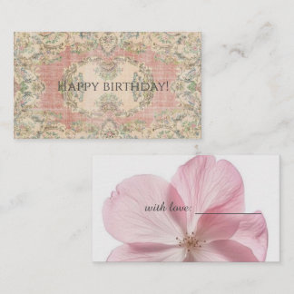 Cartão De Visita Tarjeta de cumpleaños