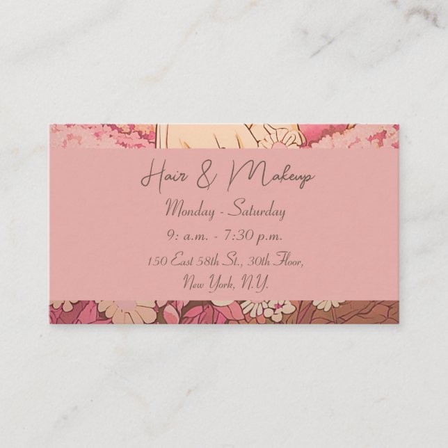 Cartão De Visita tarjeta de visita elegante  (Frente)