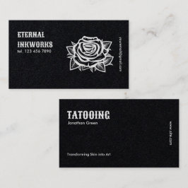 Cartão De Visita Tattoo Studio