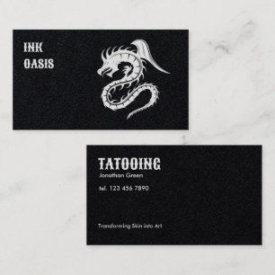 Cartão De Visita Tattoo Studio