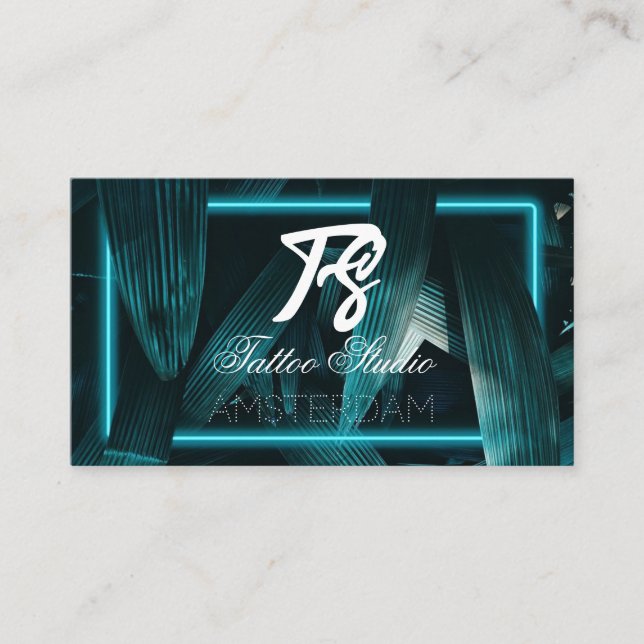 Cartão De Visita Tattoo Studio (Frente)