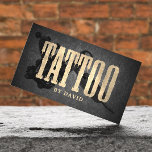 Cartão De Visita Tatuagem Compra Tattoo Gun Vintage Dourada Tipogra<br><div class="desc">Tatuagem Compra Tattoo Gun Vintage Cartões de visitas Dourados de Tipografia.</div>