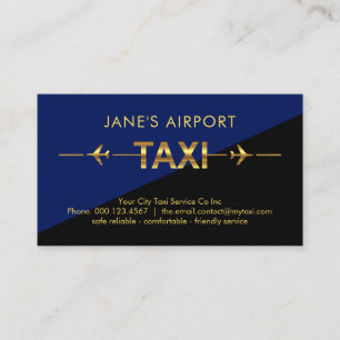 Cartão De Visita Táxi Aéreo Aeroporto Pista