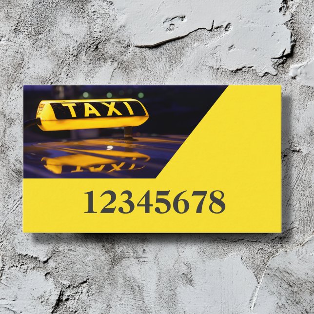 Cartão De Visita TAXI Visitenkarten (Criador carregado)