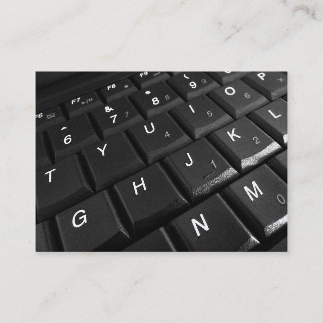 Cartão De Visita Teclado 02 (Frente)