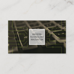 Cartão De Visita Teclado  Codificador  Programador  Desenvolvedor d