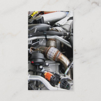 Cartão De Visita Técnico 2 do mecânico das peças de reparação