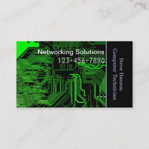 Cartão De Visita Técnico de programador de computador de TI