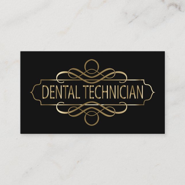 Cartão De Visita Técnico dental (Frente)