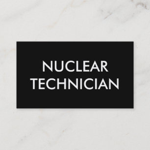 Cartão De Visita técnico nuclear