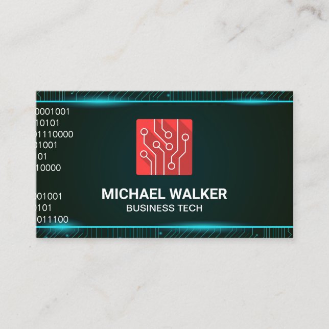 Cartão De Visita Tecnologia | Circuitos (Frente)