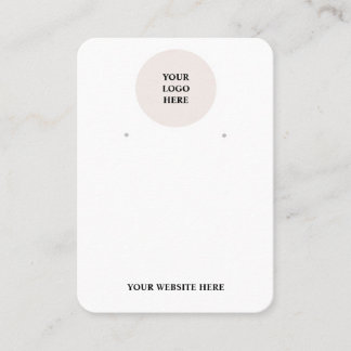 Cartão De Visita Tela da placa de ressonância de 3,5" x 2,5"