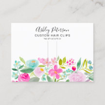 Tela de barretê de clipe de cabelo cor-de-água, co