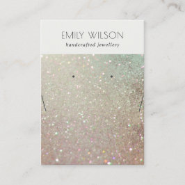 Cartão De Visita Tela de colar de relva verde