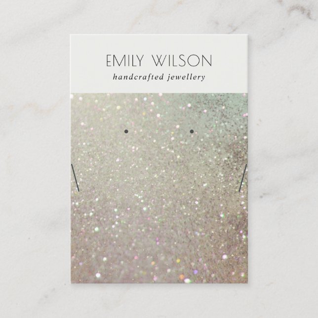 Cartão De Visita Tela de colar de relva verde (Frente)