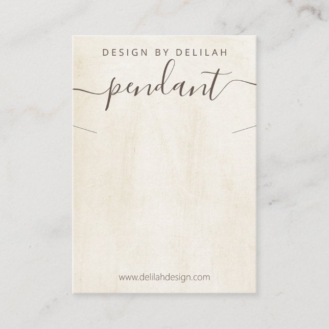 Cartão De Visita Tela do Coletor de Tinta no Colar (Frente)