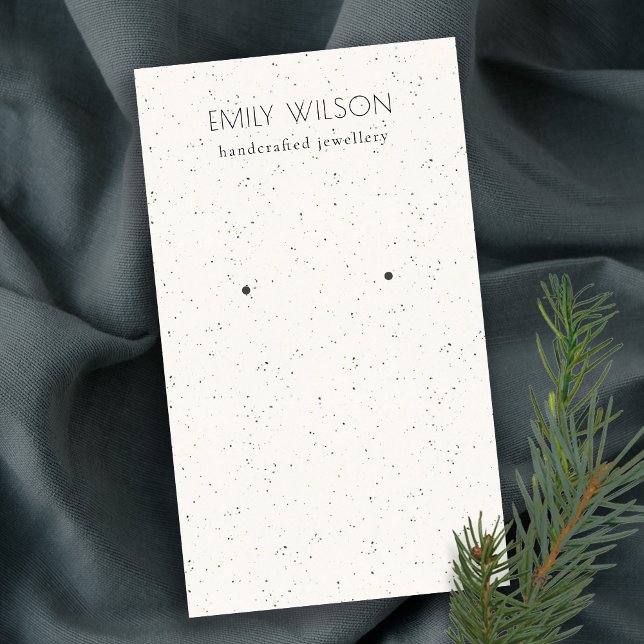 Cartão De Visita Tela Sutil de Textura Cerâmica Branca, Enrelaçando (Criador carregado)