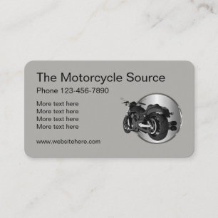 Cartão De Visita Tema de Moto Legal