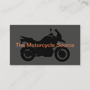 Cartão De Visita Tema de motocicleta Design simples