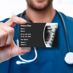 Cartão De Visita Tema de Radiologia de Radiologia de Radiologia Méd