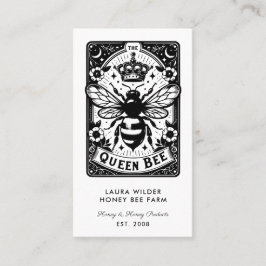Cartão De Visita Tema Tarot Bee Abelhas Apiárias Abelhas