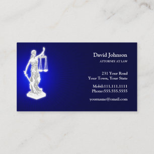 Cartão De Visita Temas   Azul