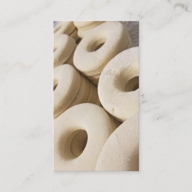 Cartão De Visita Tempo da rosquinha (Frente)