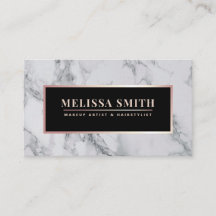 Tendência Marble Makeup Artista Hair Salon