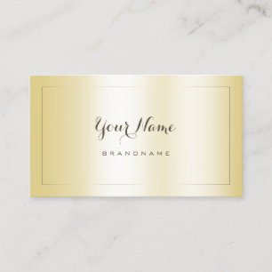 Cartão De Visita Tendência Profissional Elegante de Efeito de Gradi