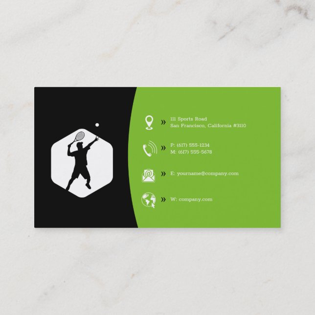 Cartão De Visita Tênis Coach | Ensinamentos Práticos dos Formadores (Verso)