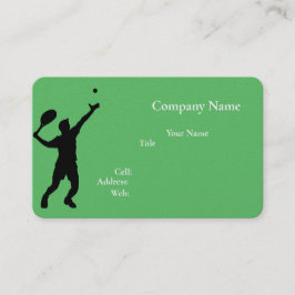 Cartão De Visita Tênis Modelo branco básico