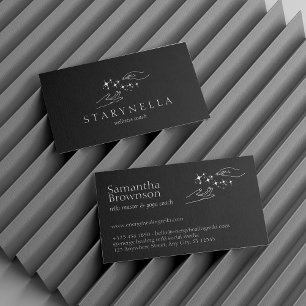 Cartão De Visita Terapêutica com Reiki para a cura de energia em pr