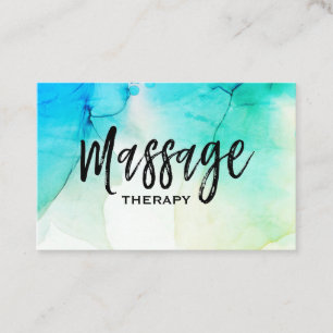 Cartão De Visita *~* Terapêutica De Massagem - Moldura De Terapia