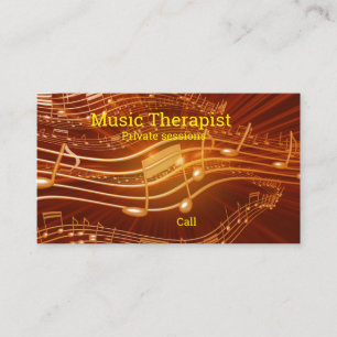Cartão De Visita Terapêutica Musical