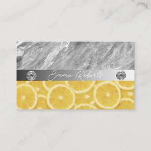 Cartão De Visita Terapêutica Nutricional Personalizada para Imagem