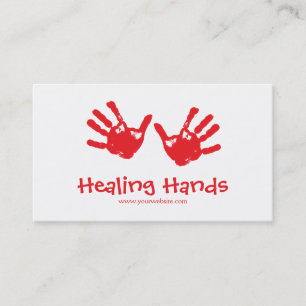Cartão De Visita Terapia da massagem