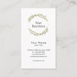 Cartão De Visita Terra Moderna