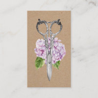 Tesoura Antiguidade e Flor Hydrangea