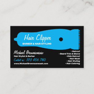 Cartão De Visita Tesoura de Cabelo Corte de Cabelo MASCULINO