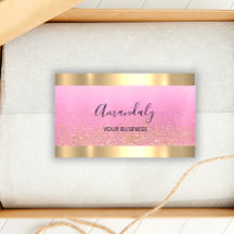 Tesoura Dourada rosa Stylist Coiffeur