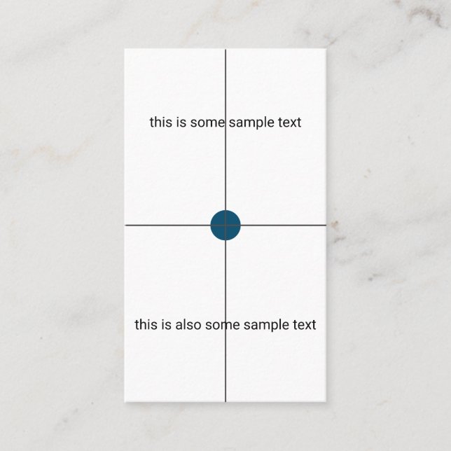 Cartão De Visita teste de amostra (Frente)