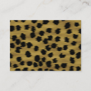 Cartão De Visita Teste padrão preto e dourado do impressão da chi