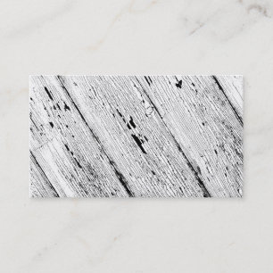 Cartão De Visita Teste padrão rachado da pintura preto e branco