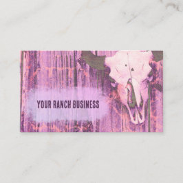 Cartão De Visita Têxteis Russos de Grunge Ocidental Textura em Tour